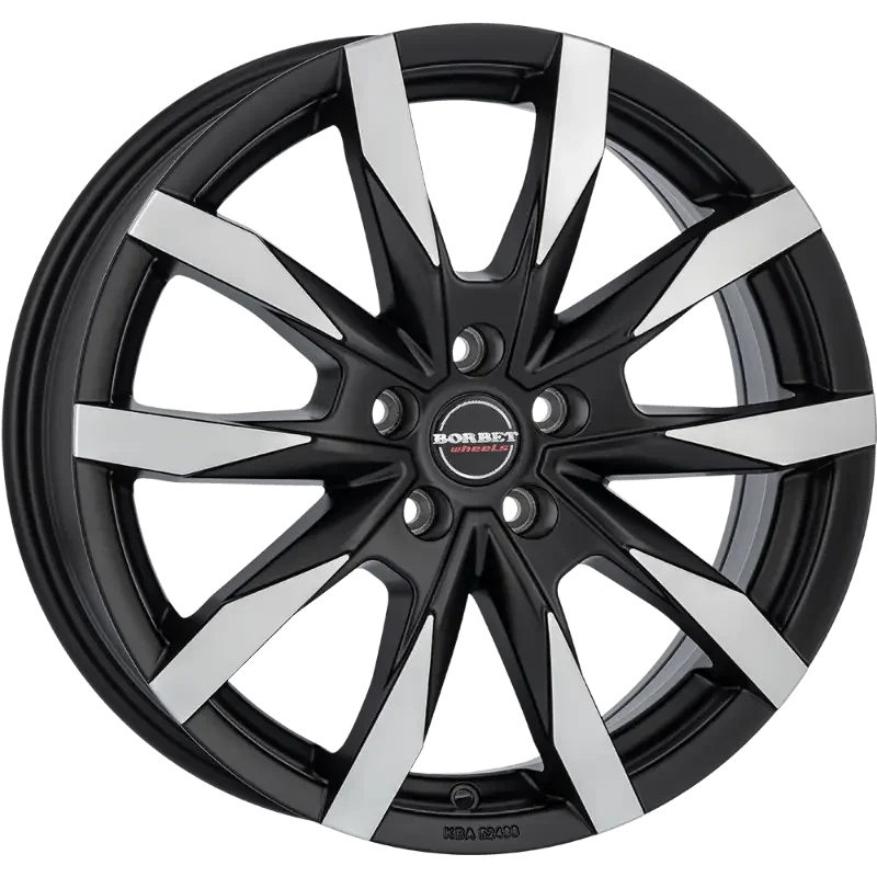 Borbet CW5 black polished 6,50x16 5x120,00 ET60,00