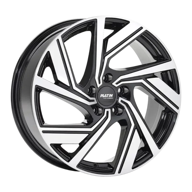 PLATIN Wheels P 114 Black Polished 7,50x19 5x112,00 ET50,00