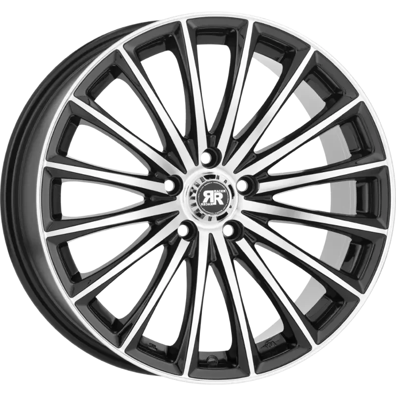Racer DUKE Black Machined 7,50x17 5x114,30 ET35,00