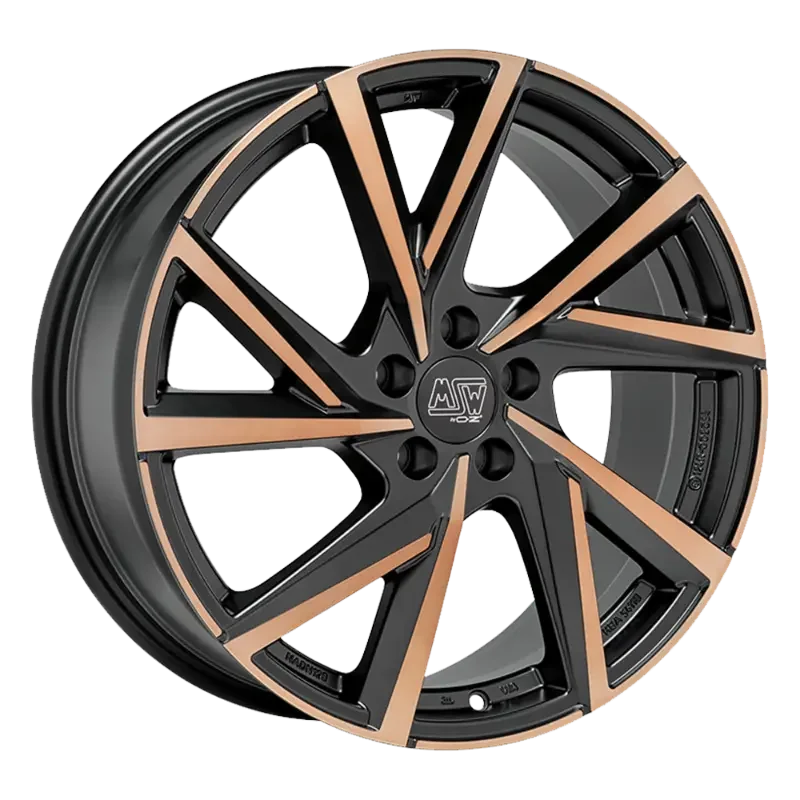 MSW 80-5 Matt Black Copper Polished 8,00x18 5x112,00 ET40,00