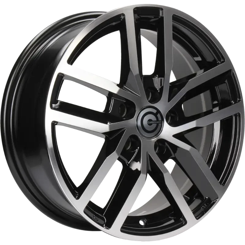 Carbonado Ice Black Polished 6,00x15 5x100,00 ET38,00
