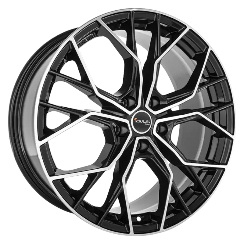 AVUS Racing AC-M10 - Black Polished 8,00x19 5x114,30 ET45,00