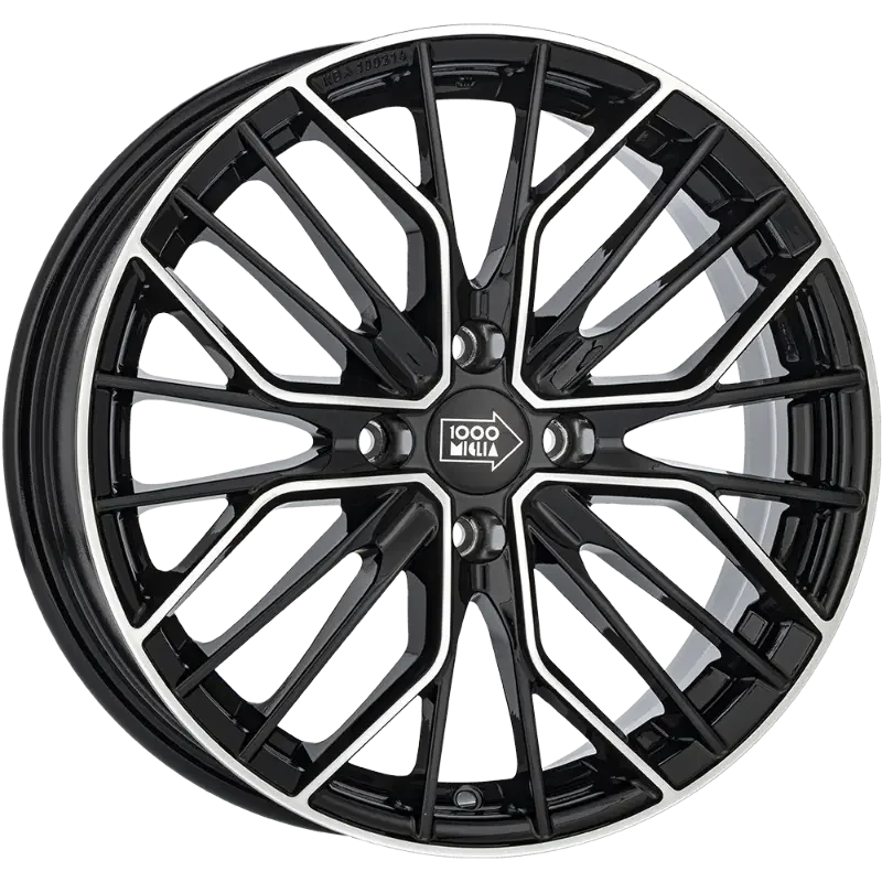 Mille Miglia MM1044 Black Polished 6,50x16 4x100,00 ET39,50