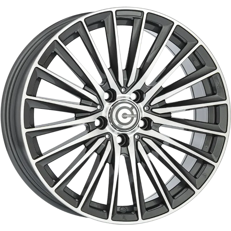 Carbonado Prestige Anthracite Polished 8,00x18 5x112,00 ET35,00