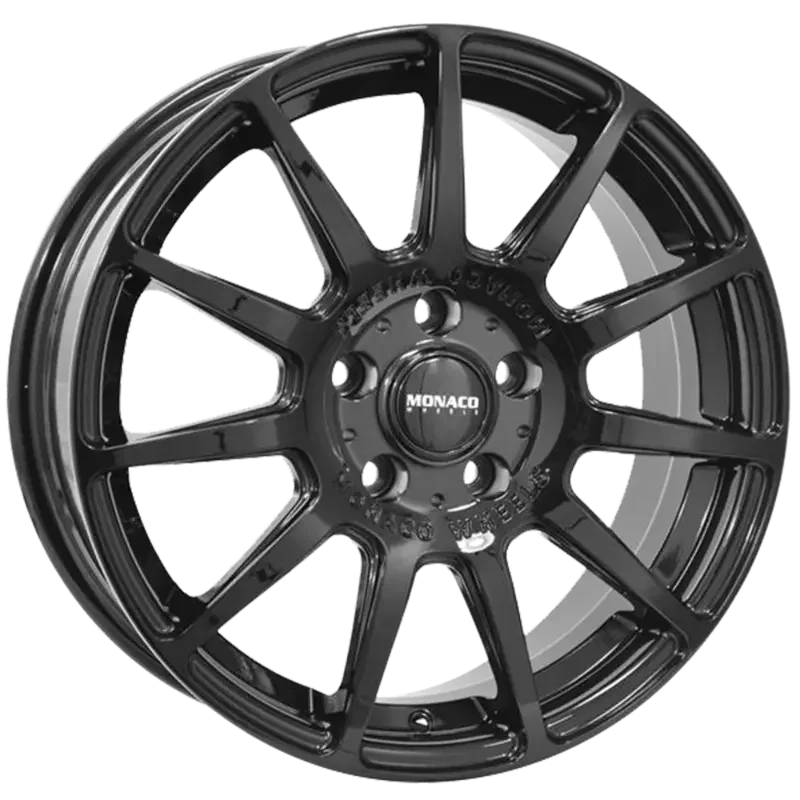MONACO WHEELS Rallye Gloss Black 7,00x17 4x100,00 ET40,00