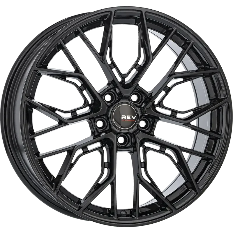 REVATIVO Qube FF Gloss Black 8,00x19 5x112,00 ET45,00