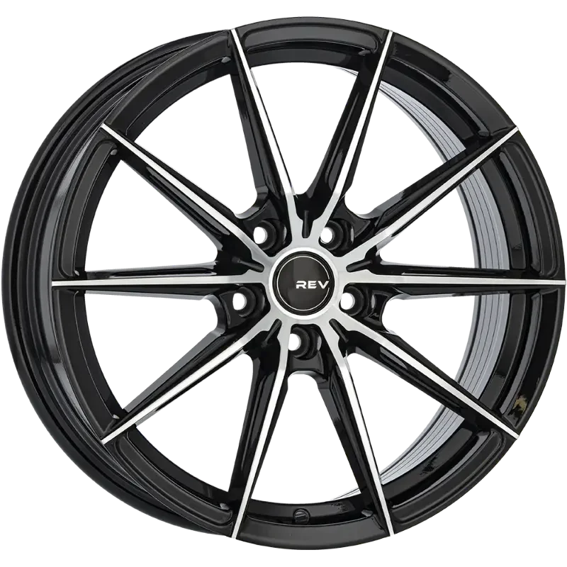 REVATIVO Nova Black Polished 7,00x17 5x114,30 ET40,00