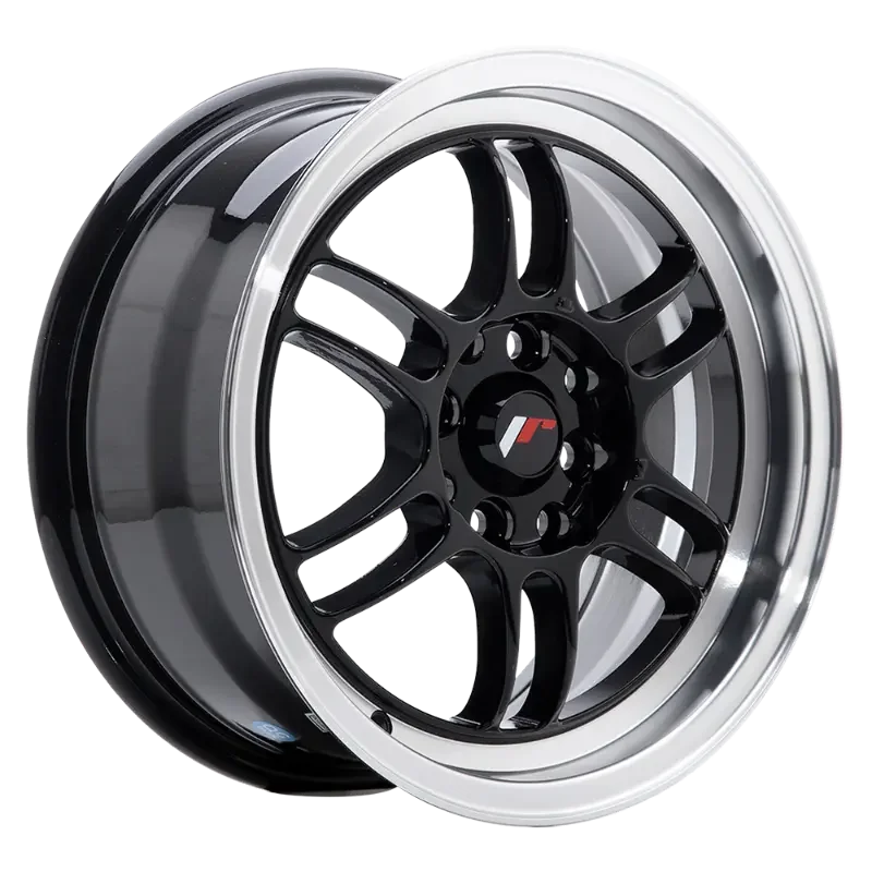JR Wheels JR7 Black 7,00x15 4x100,00 / 4x114,30 ET38,00