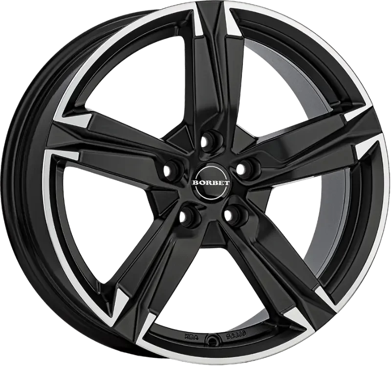 Borbet T10 black polished 6,50x16 5x112,00 ET46,00
