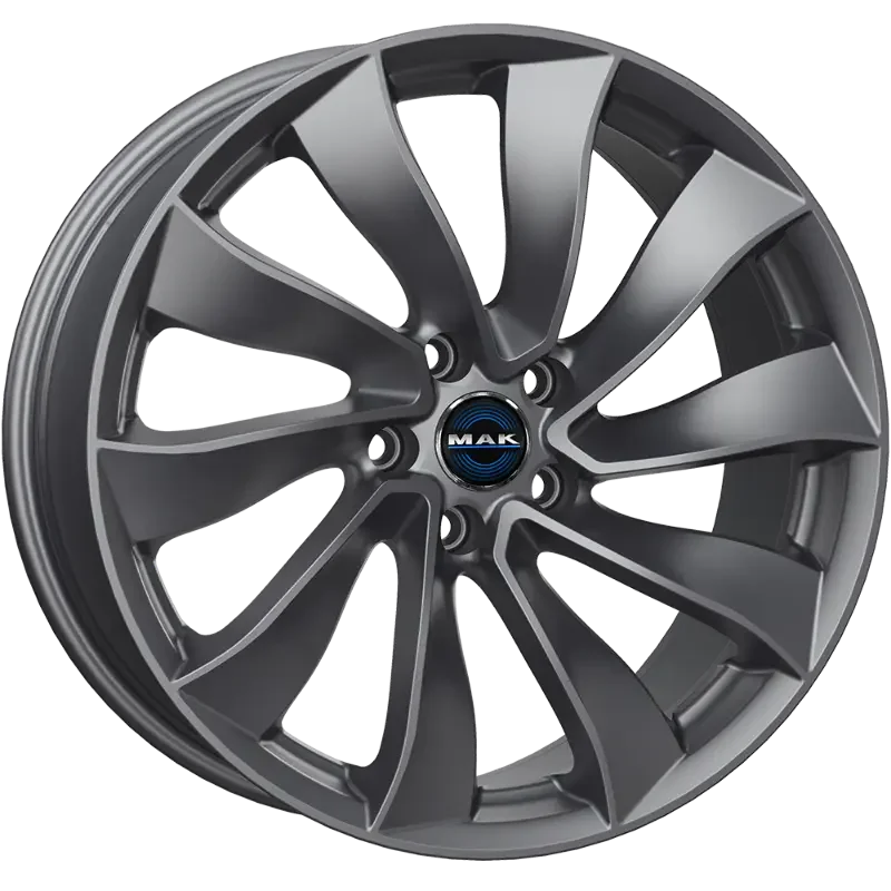 MAK Solar Gloss Gun Metallic 9,50x19 5x114,30 ET45,00