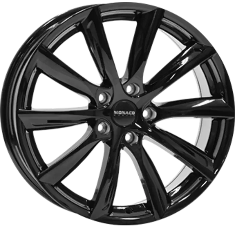 MONACO WHEELS Grand Prix 6 Gloss Black 10,00x20 5x120,00 ET35,00