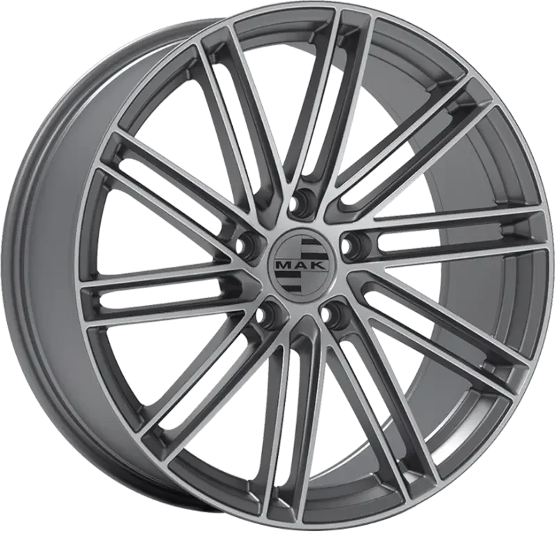 MAK Leipzig Gun Metallic Mirror 9,50x22 5x112,00 ET26,00