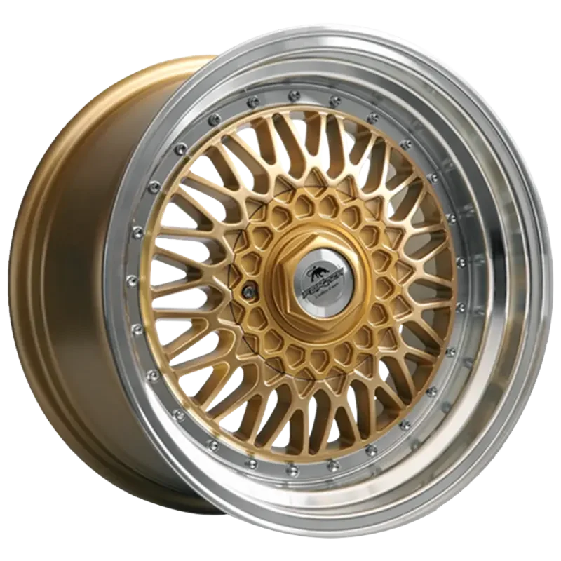FORZZA Malm Gold Lip Machined 8,00x16 4x100,00 / 4x114,30 ET20,00
