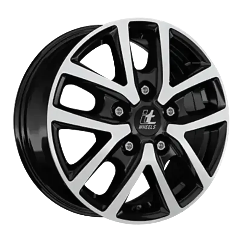 itWHEELS Mira VAN Black Polished 6,50x16 5x118,00 ET66,00
