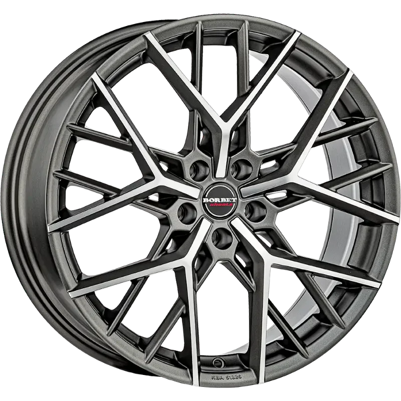 Borbet BY titan polished 8,00x18 5x112,00 ET40,00