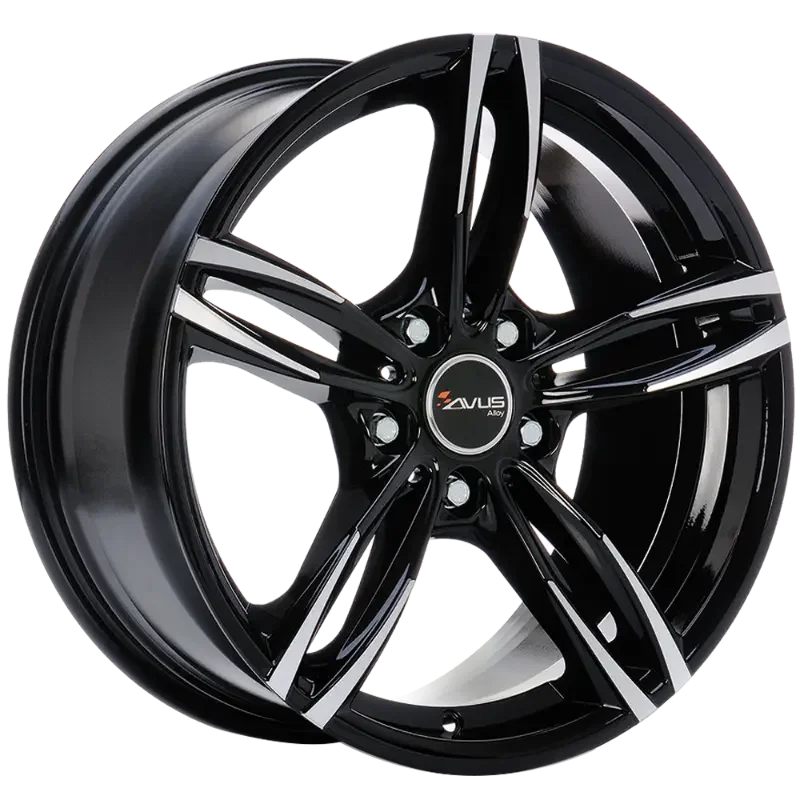 AVUS Racing AC-MB3 - Black Polished 8,00x18 5x120,00 ET43,00