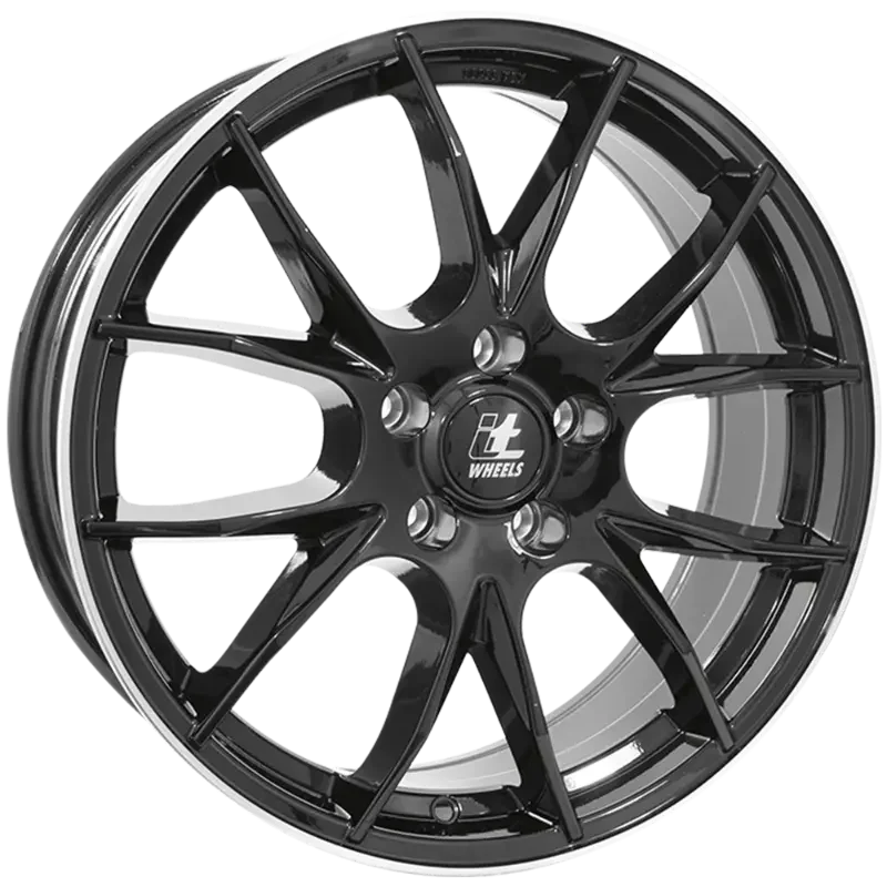 itWHEELS Kira Black Lip Polished 7,50x18 5x114,30 ET50,00