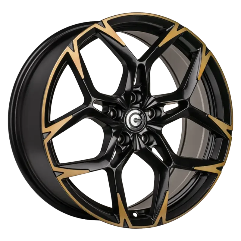 Carbonado Monster Matt Black Cooper Polished 8,00x19 5x112,00 ET40,00