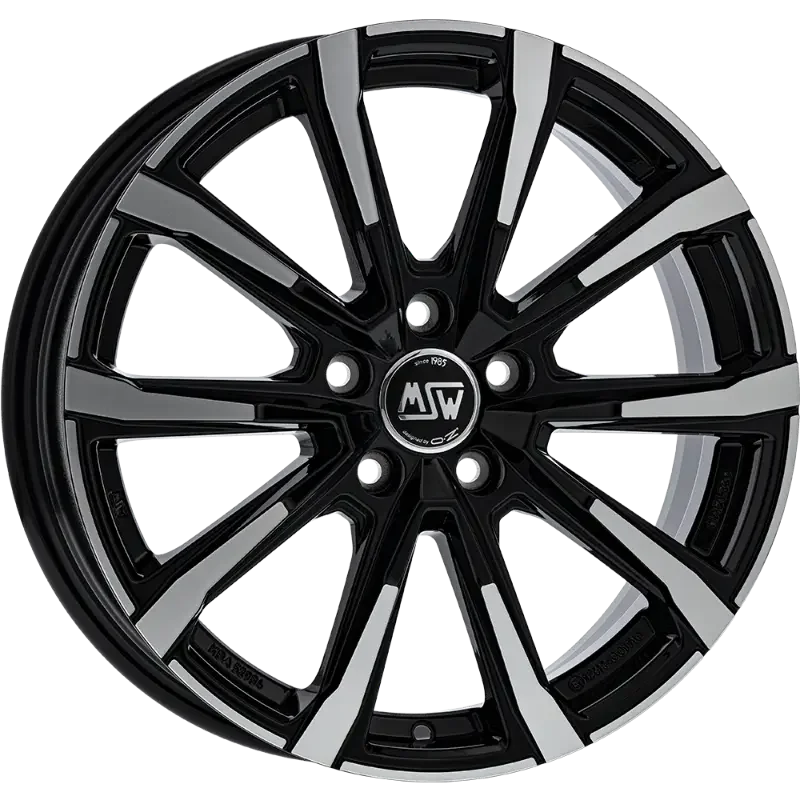 MSW 79 Black Polished 6,50x16 5x112,00 ET41,00