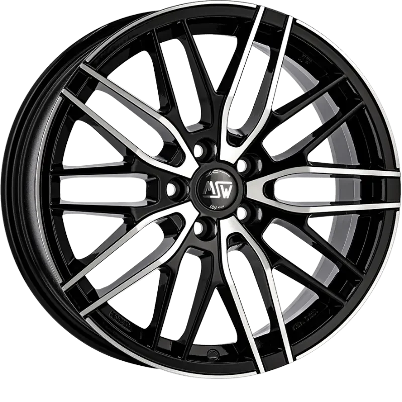 MSW 72 Black Polished 8,00x18 5x108,00 ET50,00