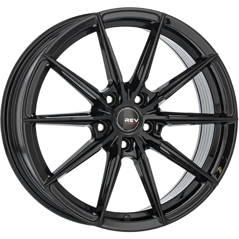 REVATIVO Nova FF Gloss Black 8,00x18 5x112,00 ET45,00