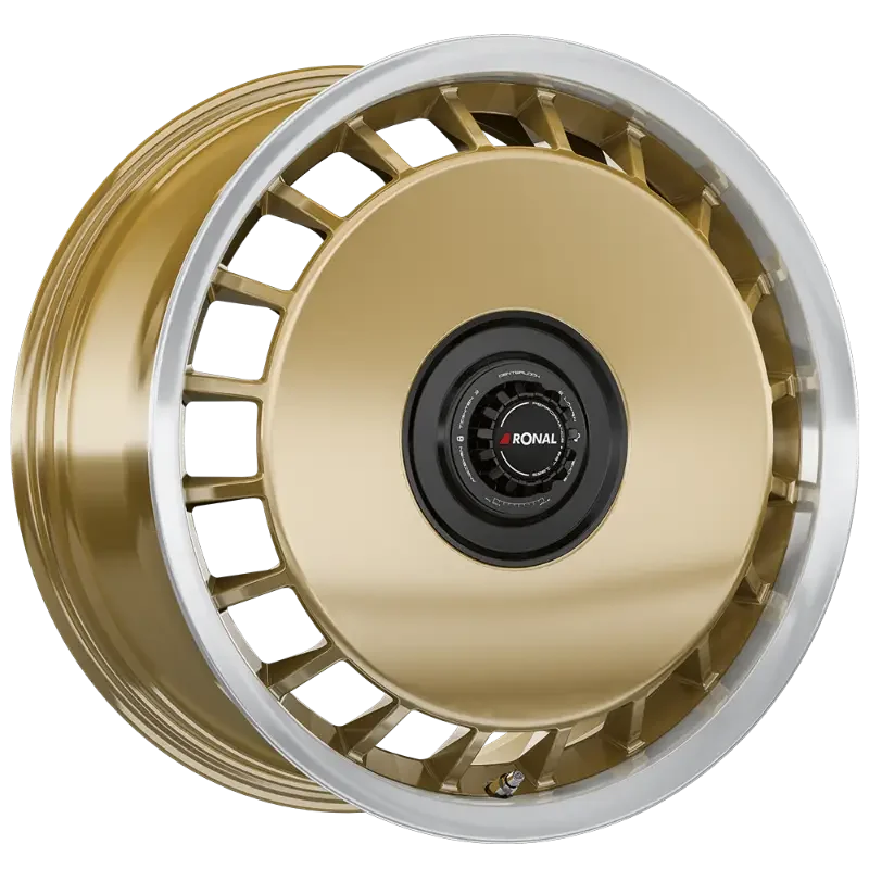 Ronal R50 REV-B Gold Lip Polished 8,00x18 5x120,00 ET50,00