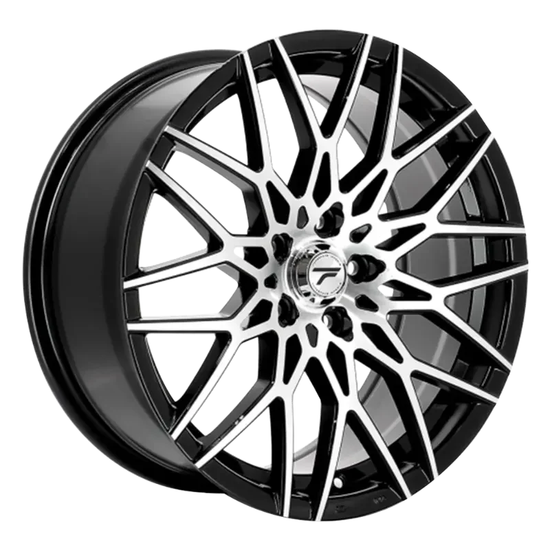 Threeface Spider Black Polished 7,50x17 5x112,00 ET39,00