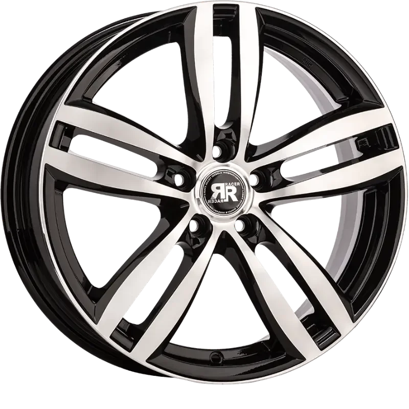Racer TARGET Black Polished 6,50x16 5x108,00 ET47,50
