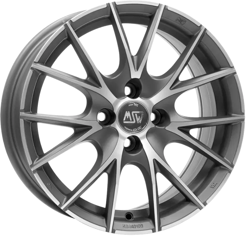 MSW 25 Titanium polished 7,00x16 4x100,00 ET37,00
