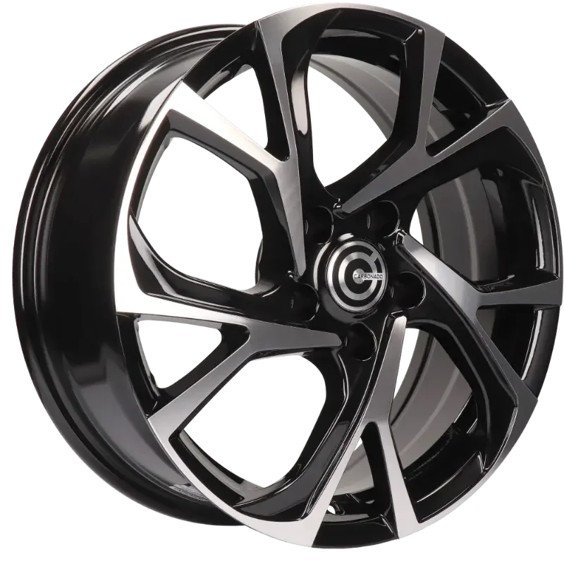 Carbonado Tokio Black Polished 8,00x18 5x114,30 ET40,00