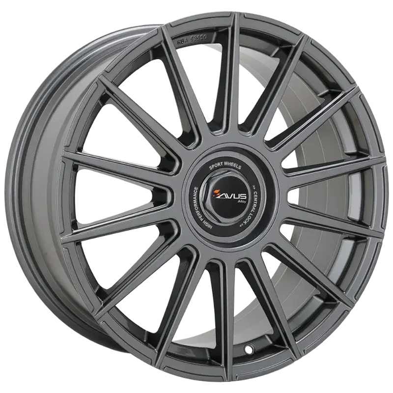 AVUS Racing AC-M09 - Anthracite 8,50x19 5x108,00 / 5x114,30 ET45,00