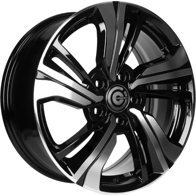 Carbonado Monk Black Polished 7,00x17 5x114,30 ET45,00
