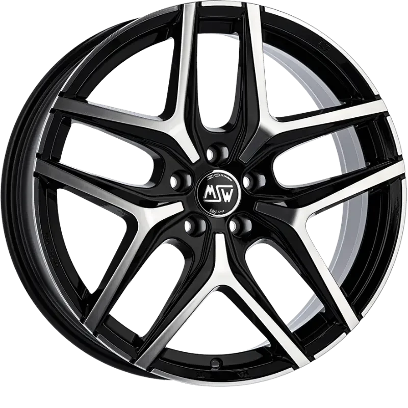 MSW 40 Black Polished 7,50x19 5x114,30 ET40,00
