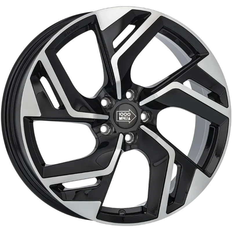Mille Miglia MM1031 Black Polished 7,50x18 5x108,00 ET45,00