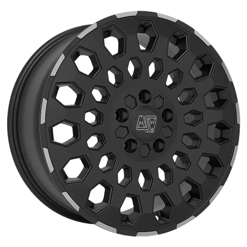 MSW 99 VAN Matt Black Lip Polished 8,00x17 5x112,00 ET35,00