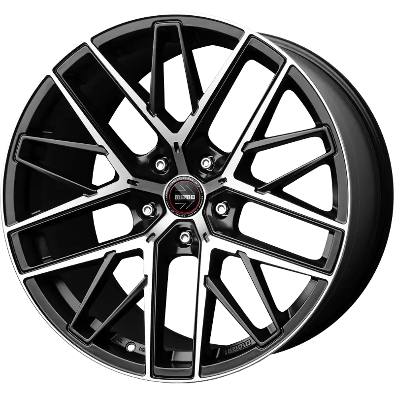 MOMO RFX-01 Matt Black Polished 10,00x21 5x112,00 ET50,00
