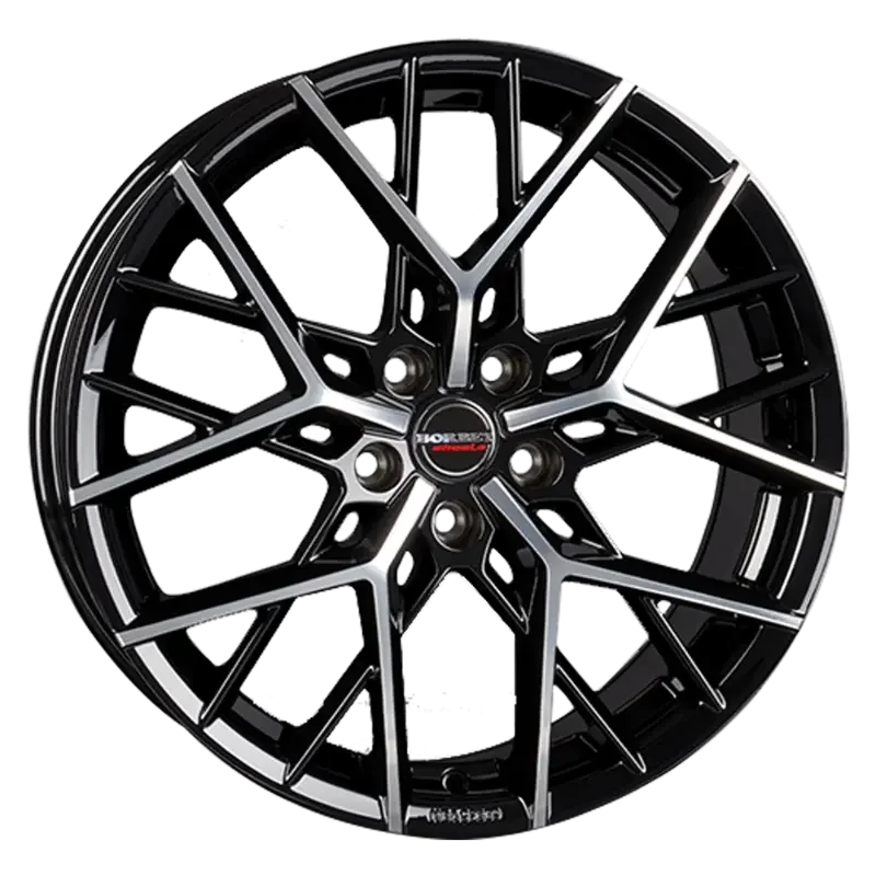 Borbet BY black polished 8,50x19 5x114,30 ET40,00