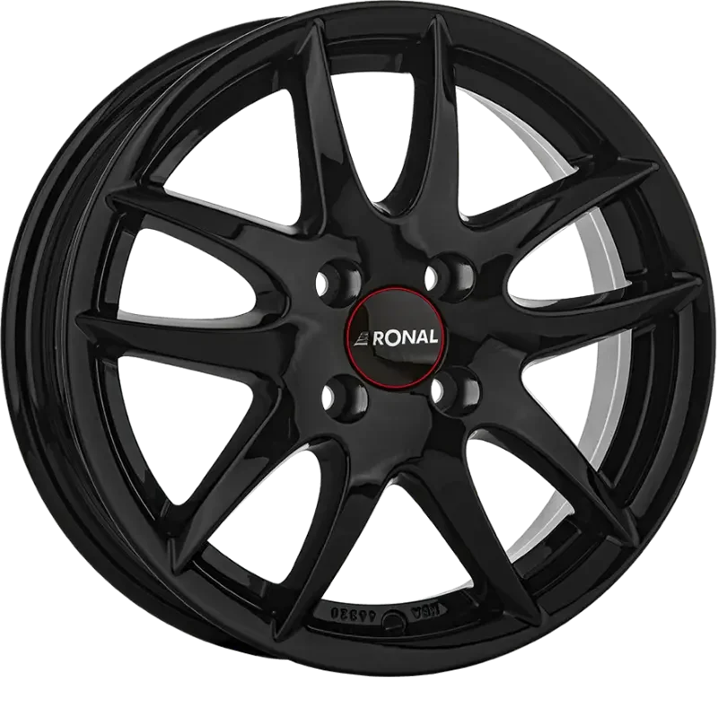 Ronal R46 Jetblack 6,50x15 4x100,00 ET38,00
