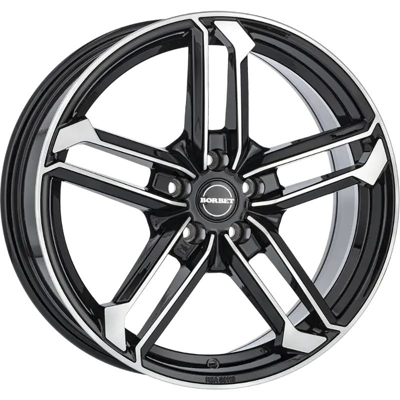 Borbet ATX black polished 8,50x19 5x112,00 ET30,00