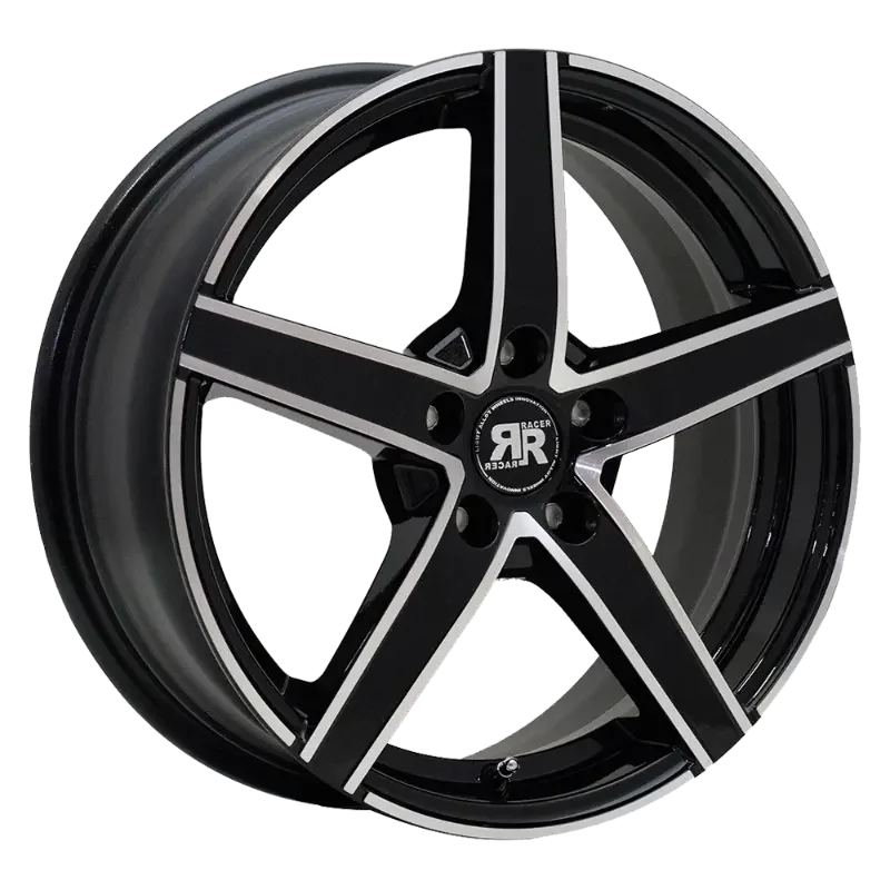 Racer ARTIC EVO Bright Black Machined 5,50x14 4x98,00 ET30,00