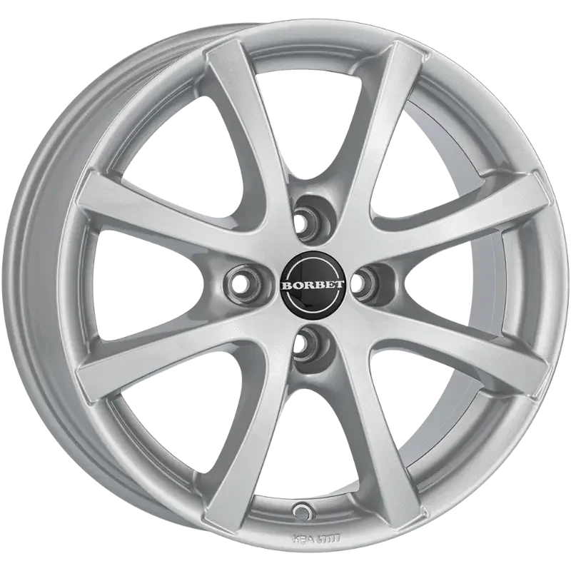 Borbet LV4 silver 5,50x15 4x100,00 ET45,00