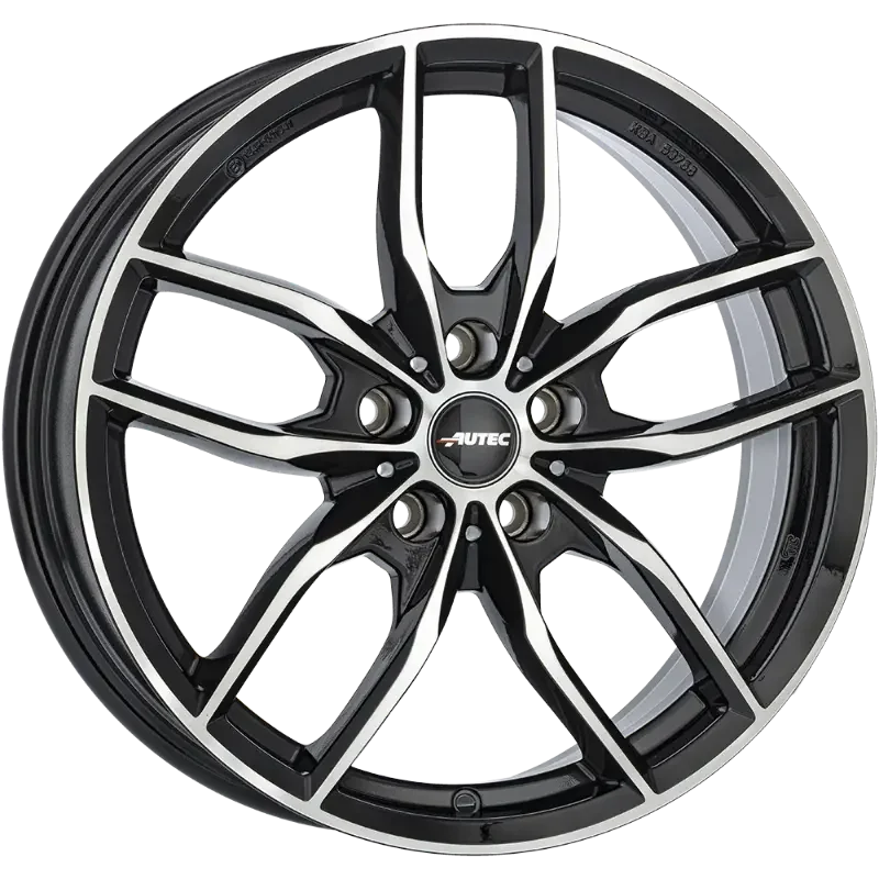 Autec Bavaris Black Polished 7,00x16 5x112,00 ET52,00
