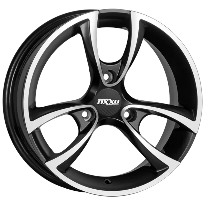 OXXO Trias Matt Black Polished 6,00x15 3x112,00 ET25,00