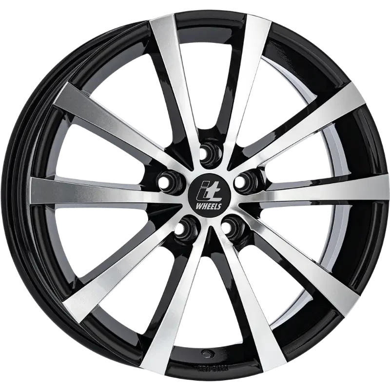 itWHEELS Alice Black Polished 7,00x17 5x112,00 ET40,00