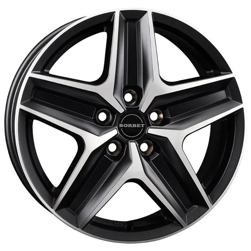 Borbet CWZ black polished matt 7,50x18 5x118,00 ET53,00
