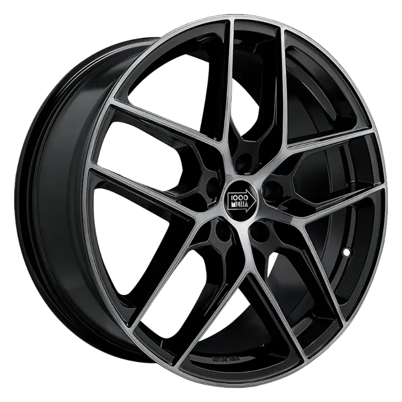 Mille Miglia MM1004 Dark Black Polished 7,50x17 5x112,00 ET45,00