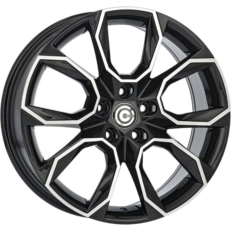Carbonado Beast Black Polished 8,00x18 5x112,00 ET43,00