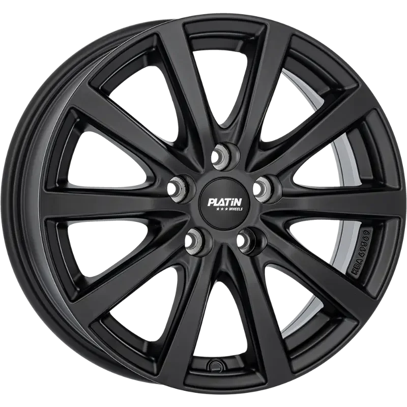 PLATIN Wheels P 69 Matt Black 7,00x17 5x112,00 ET40,00