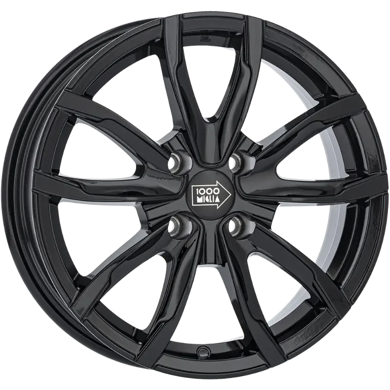Mille Miglia EVO 001 Gloss Black 6,00x15 5x100,00 ET38,00