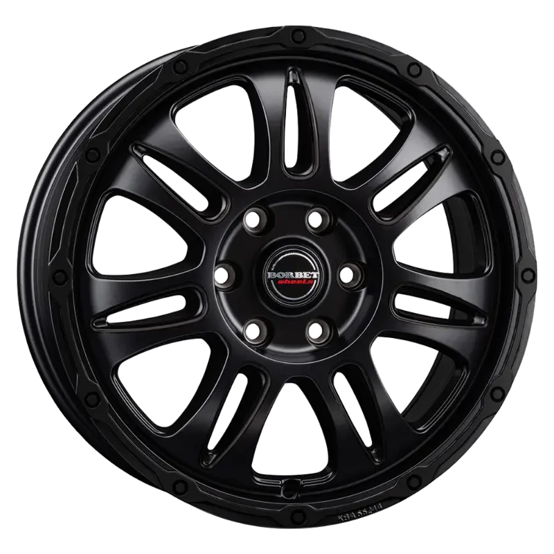 Borbet CW8 black matt 8,00x18 5x118,00 ET50,00